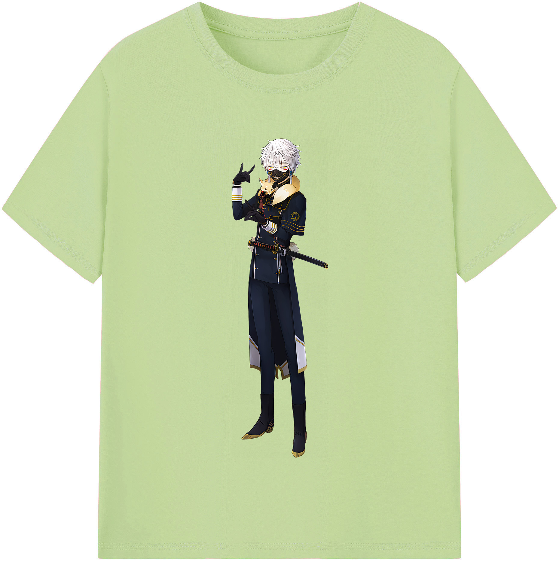 （画像用） 刀剣乱舞 Touken Ranbu 綿100％半袖Tシャツ（フロントプリント）